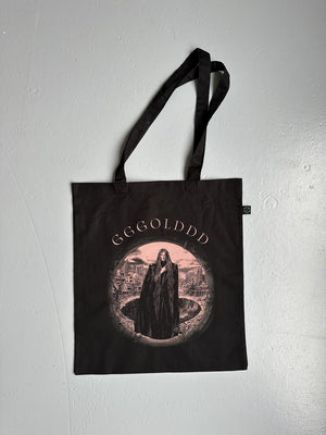 'PTSD' black tote bag